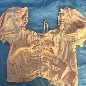 Orange Dizzy Lizzy top